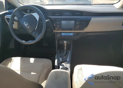 2015 Toyota Corolla L from USA, damaged, VIN 2T1BURHE2FC269536